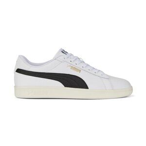 Puma Smash 3.0 L 39098703 Mens White Leather Lifestyle Sneakers Shoes